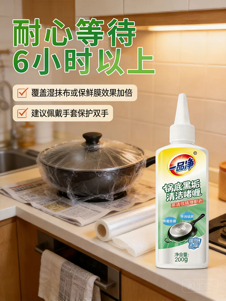 Pot Bottom Black Stain Cleaning Gel product detail image 2-11
